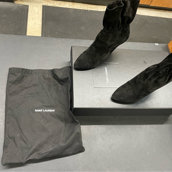 YSL SUEDE BOOTS -European Size 40 US Size 9 - Picture 2 of 13